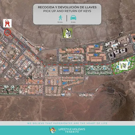 Jardines - Avago 0-3 Garden View 1b Casa de Férias